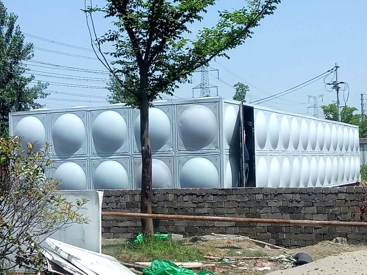 裝配式水箱安裝案例